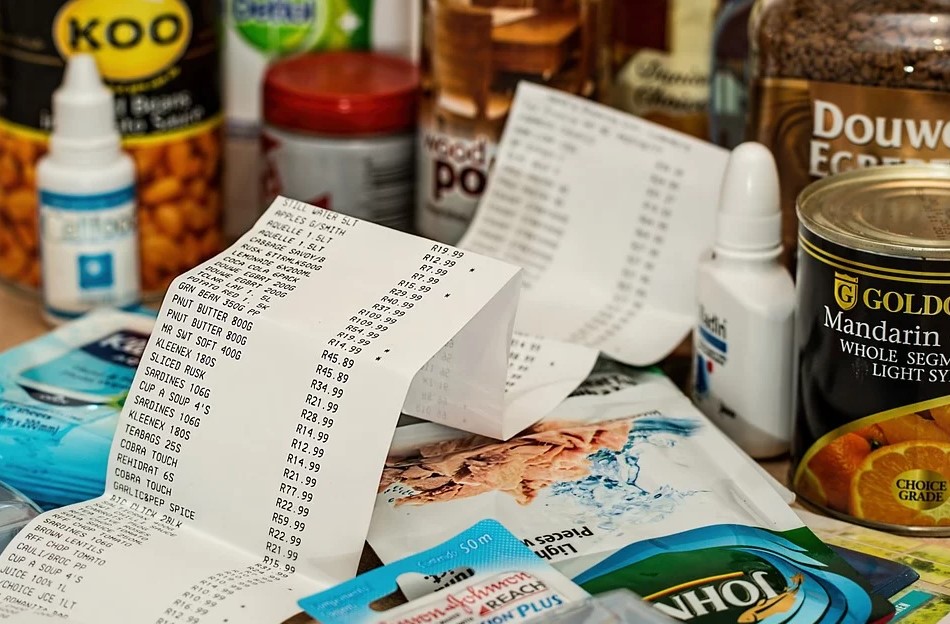 Foods payment list